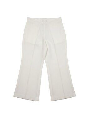 Ann Taylor Linen Blend Wide Leg Pants Slacks 14